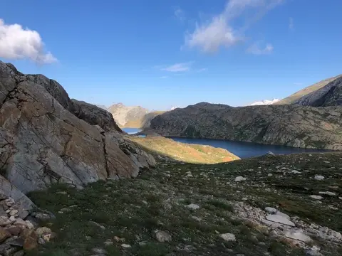 I laghi di Geisspfad visti dal passo