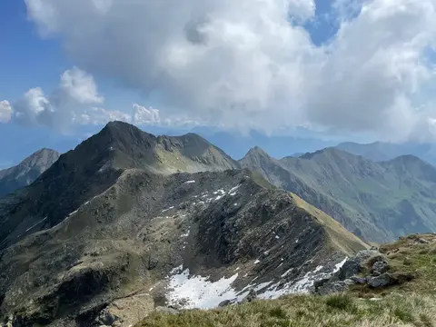 Le creste della valle Strona viste dalla salita