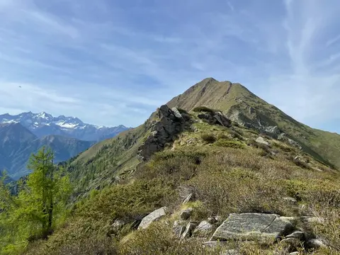 La cresta rocciosa