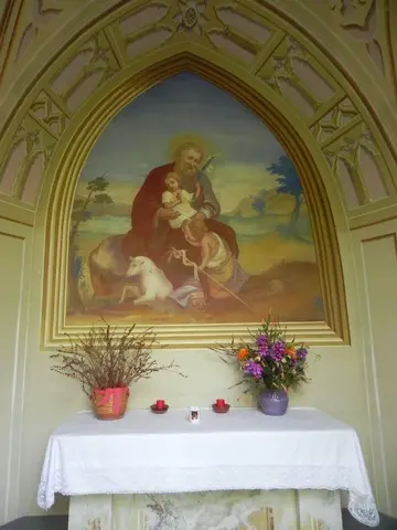 L'affresco di una cappella