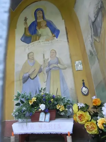L'affresco di una cappella
