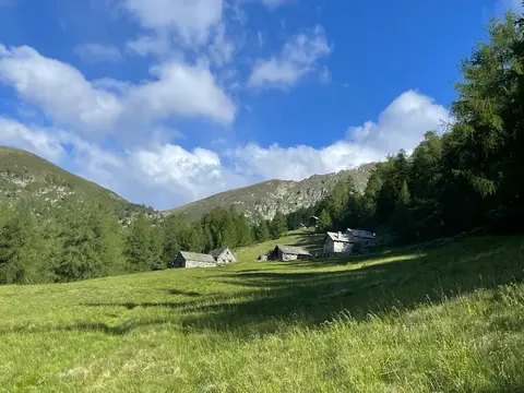 Le baite dell'alpe Fuori