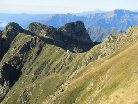 La bocchetta di Campo e le creste