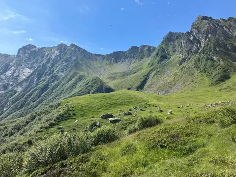 Il vallone verso il passo del Fornalino