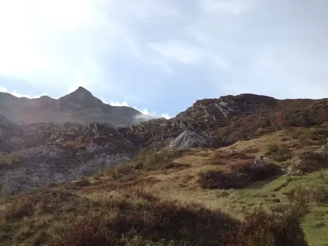 La cresta verso la cima della Laurasca
