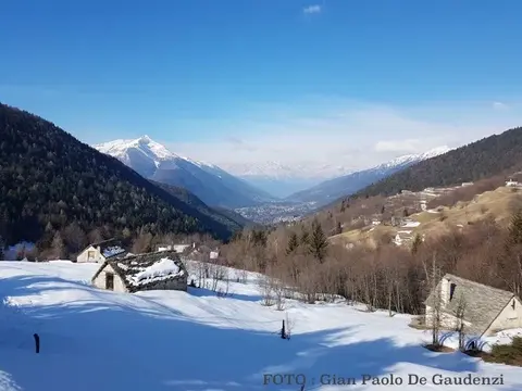 Le baite del Blitz nella neve