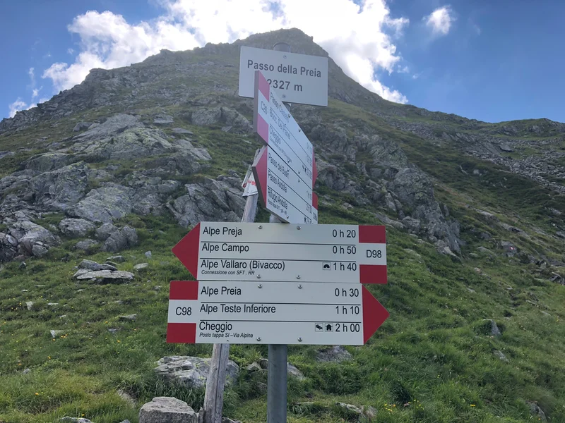 Giro dei 5 passi in valle Antrona