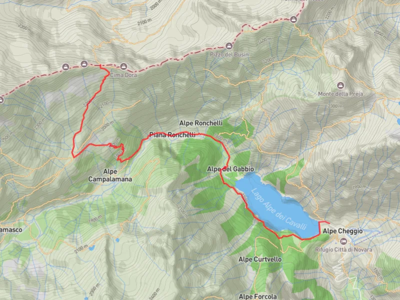 mappa passo andolla