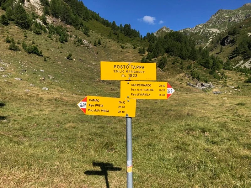 indicazioni alpe vallaro