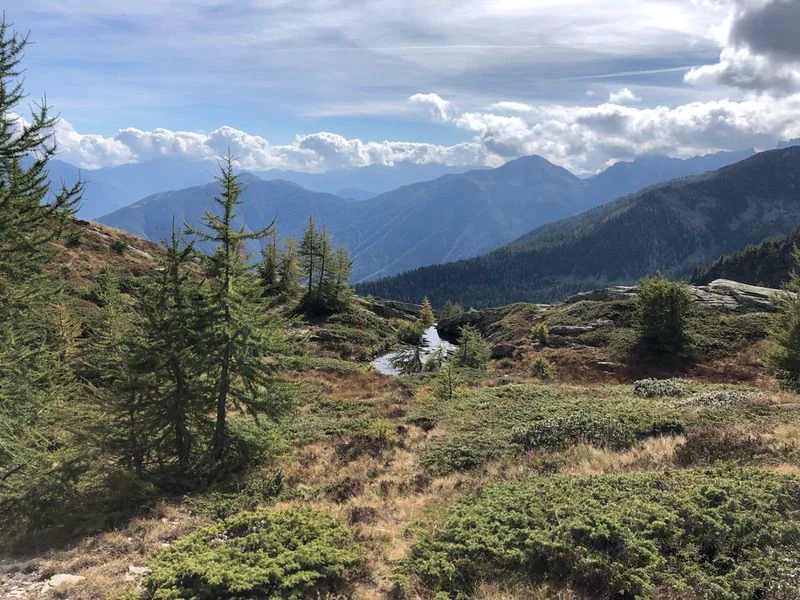 sentiero dei laghi