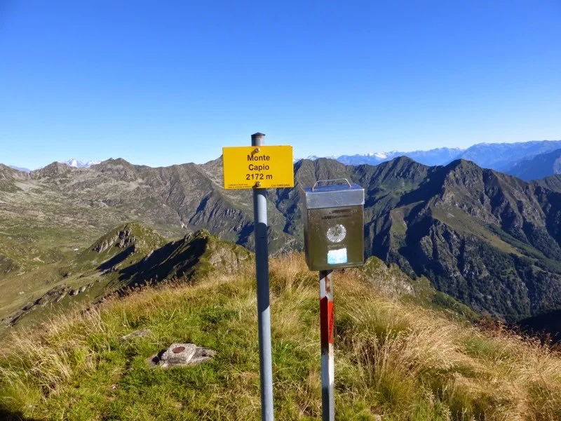 Escursione al monte Capio da Campello Monti, anello b.tta Rimella