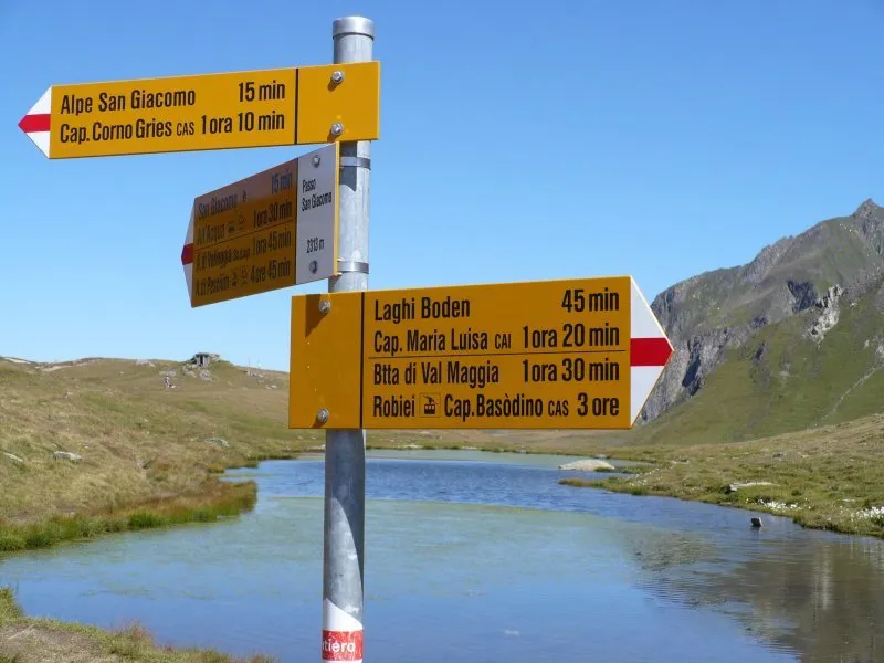 Escursione dei tre passi in val Formazza