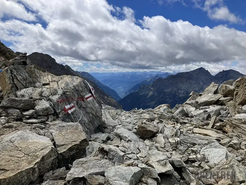 Escursione ad anello passo Cazzoli e Tamierpass