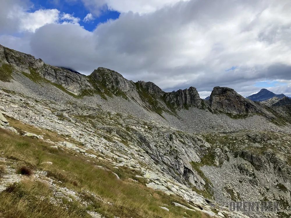 sentiero passo Cazzoli e Tamier