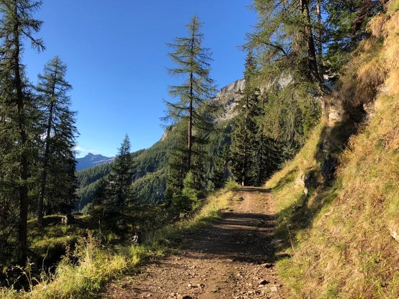 sentiero monte giove