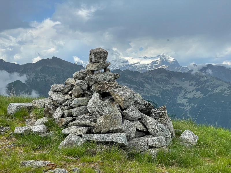 Escursione cima Camughera dal Lusentino