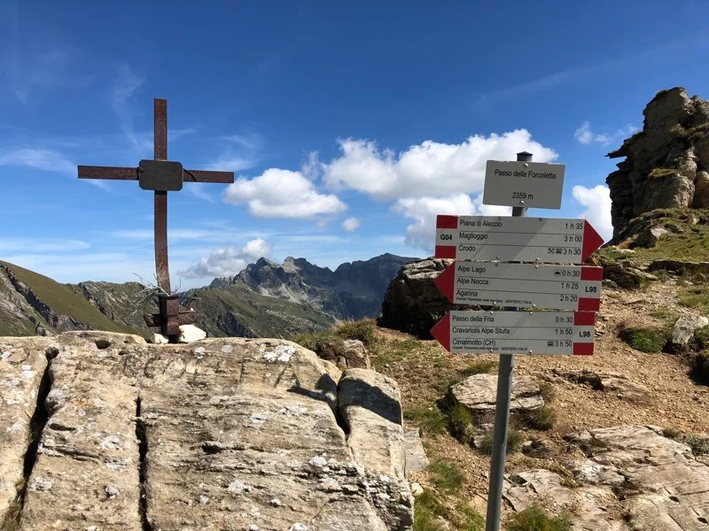 Traversata dalla valle Vigezzo alla valle Antigorio