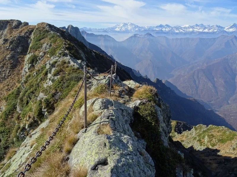 sentiero traversata val grande