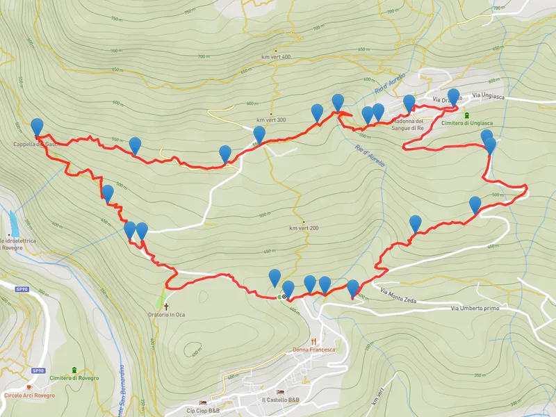 mappa cossogno