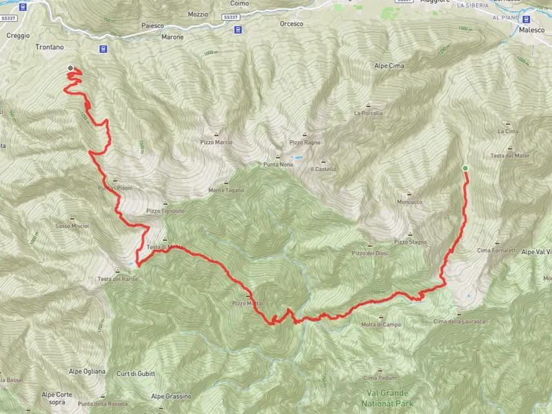 mappa scale ragozzale