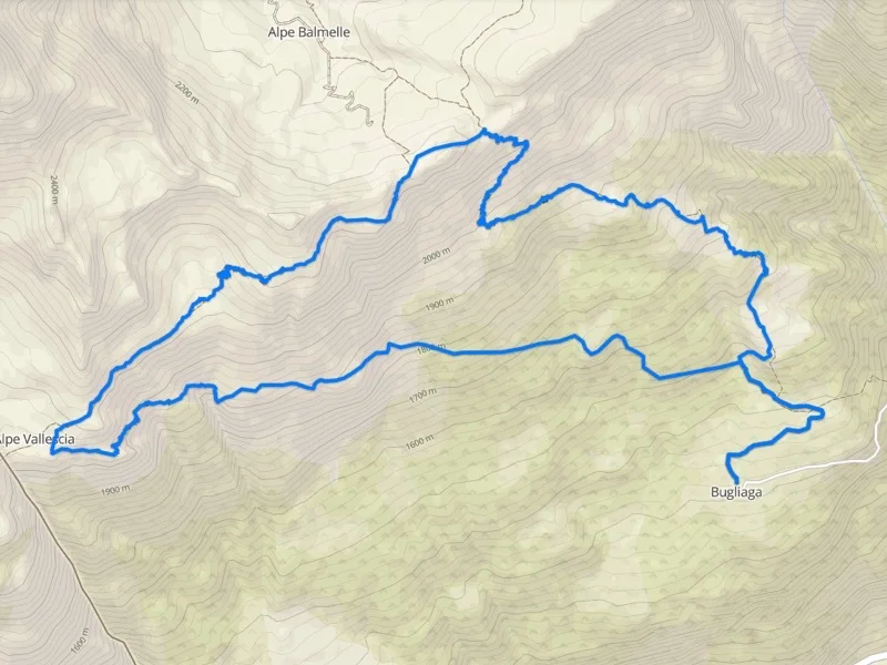 mappa passo delle possette