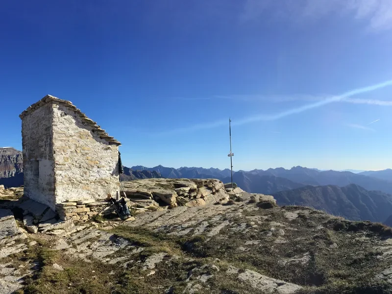 Escursione monte Teggiolo da Bugliaga - Ponte Campo