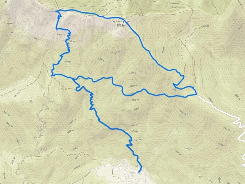 mappa Monte Faiè