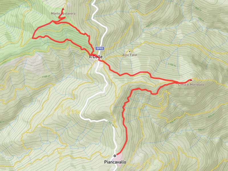 mappa morissolo e spalavera