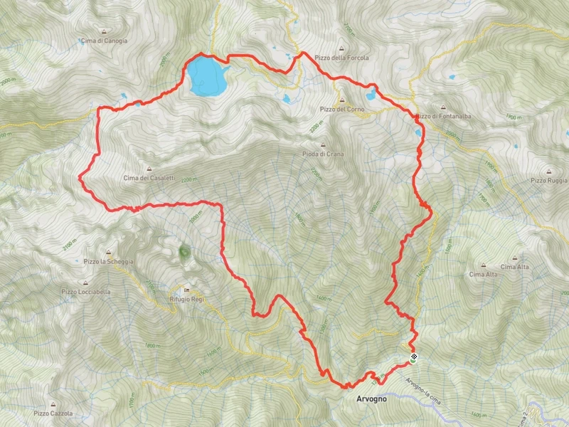 mappa passo campeia