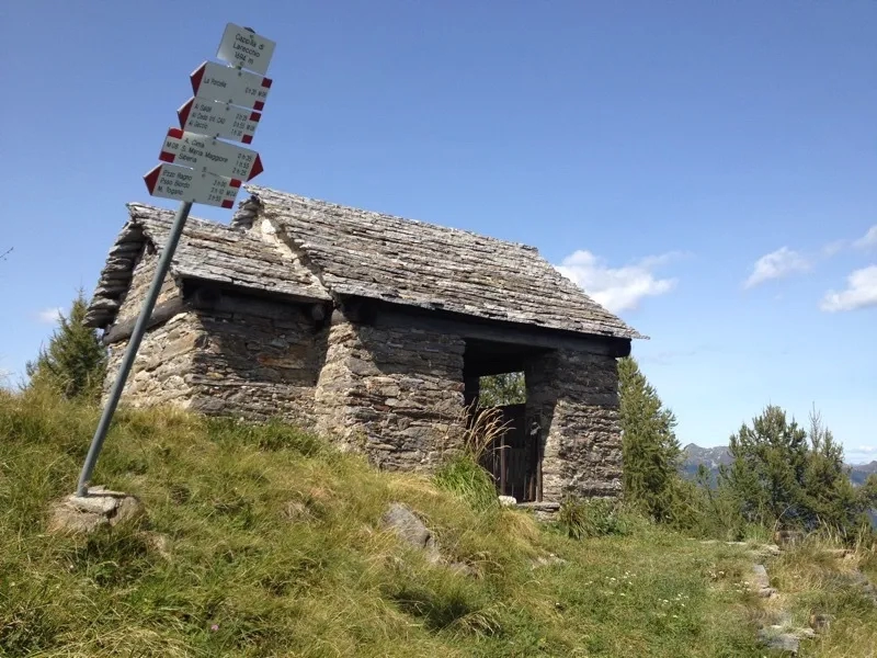 Escursione alla Cappella di Larecchio da Santa Maria Maggiore