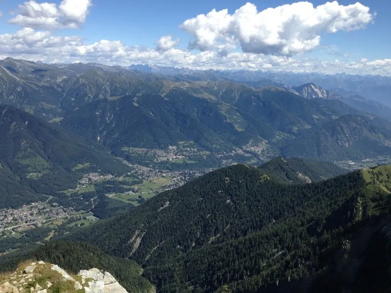 Escursione pizzo Ragno da Patqueso